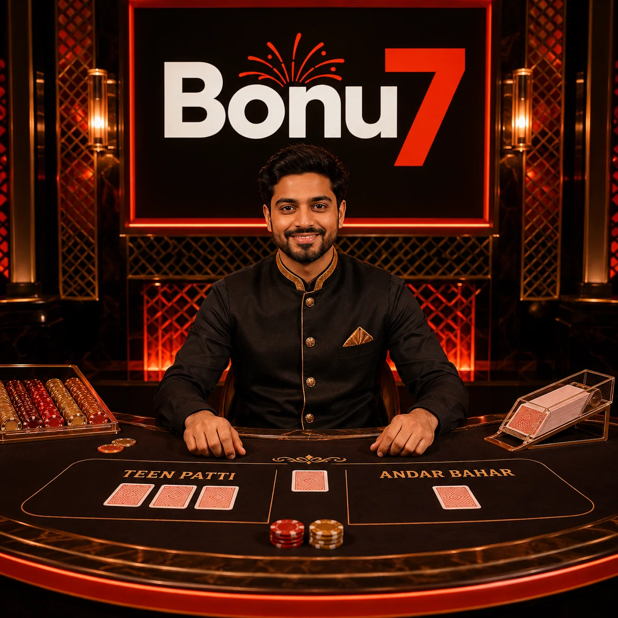 Live Teen Patti, Andar Bahar and Dragon Tiger